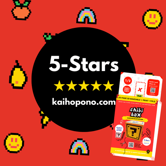 Chibi Box™ | Question Box Edition | 20-Page Activity Pack. Festive Holiday Hands-On Adventure. Instant Download.