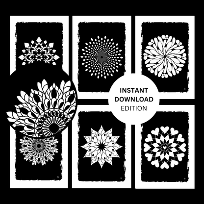 Black Mandalas | Pack 1