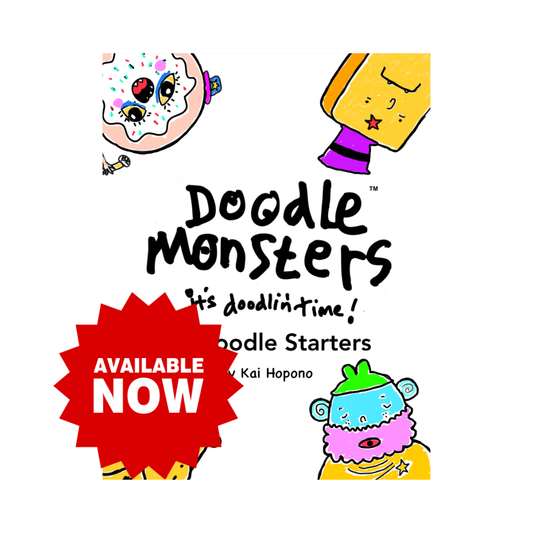 Doodle Monsters | 40 Pages of Imagination Sparking Doodle Starters