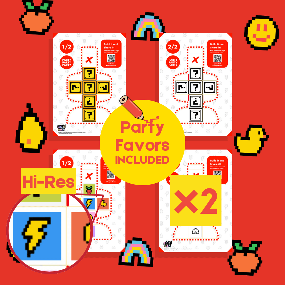 Chibi Box™ | Question Box Edition | 20-Page Activity Pack. Festive Holiday Hands-On Adventure. Instant Download.