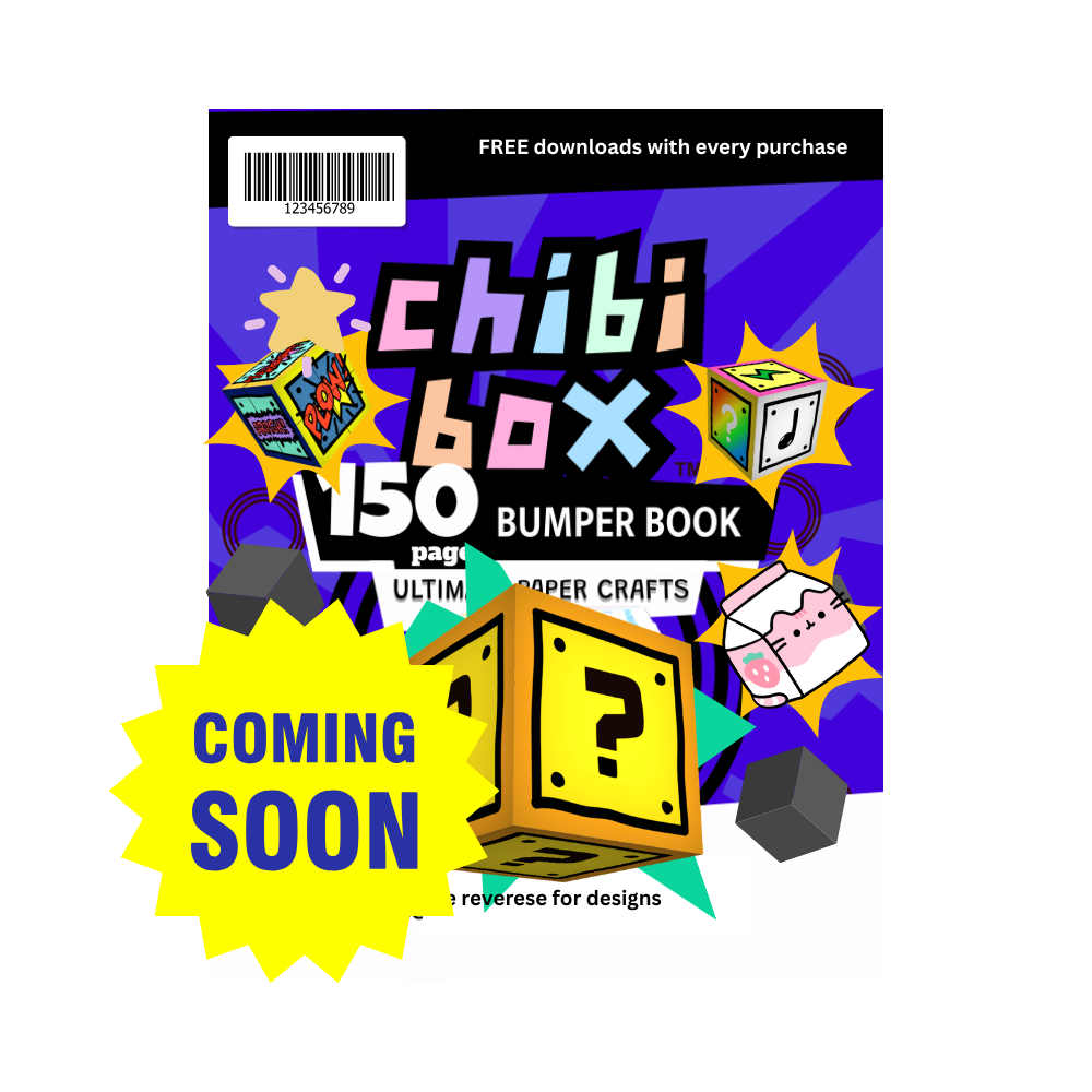 Chibi Box Ultimate Paper Crafts | 150-Page Paperback Book